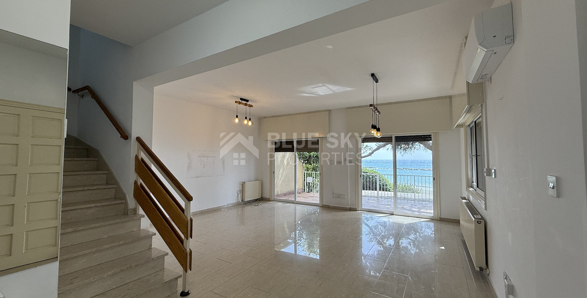 For Rent Rare Beachfront Townhouse in Limassol – A Unique Gem