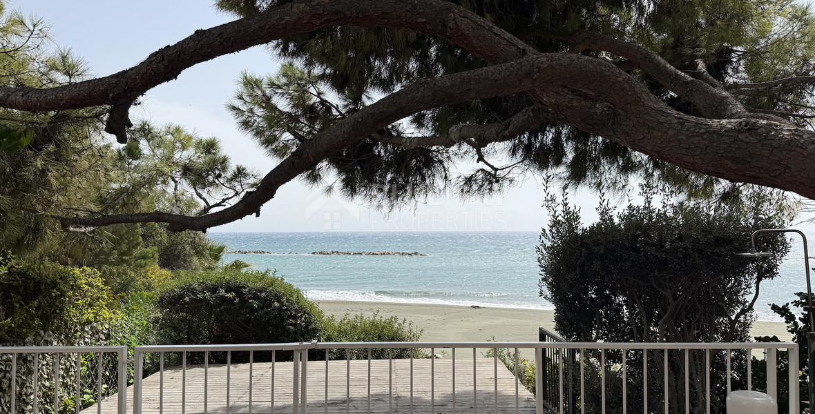 For Rent Rare Beachfront Townhouse in Limassol – A Unique Gem