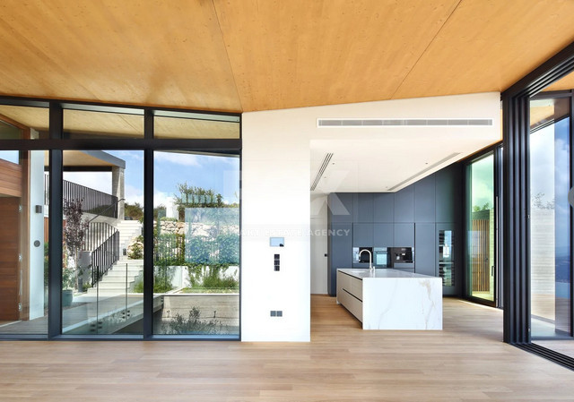 For sale, Luxury Modern three bedroom Villa for Sale in Tsada, Paphos with Panoramic Sea & Mountain Views