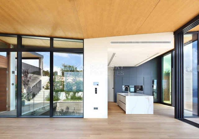 For sale, Luxury Modern three bedroom Villa for Sale in Tsada, Paphos with Panoramic Sea & Mountain Views