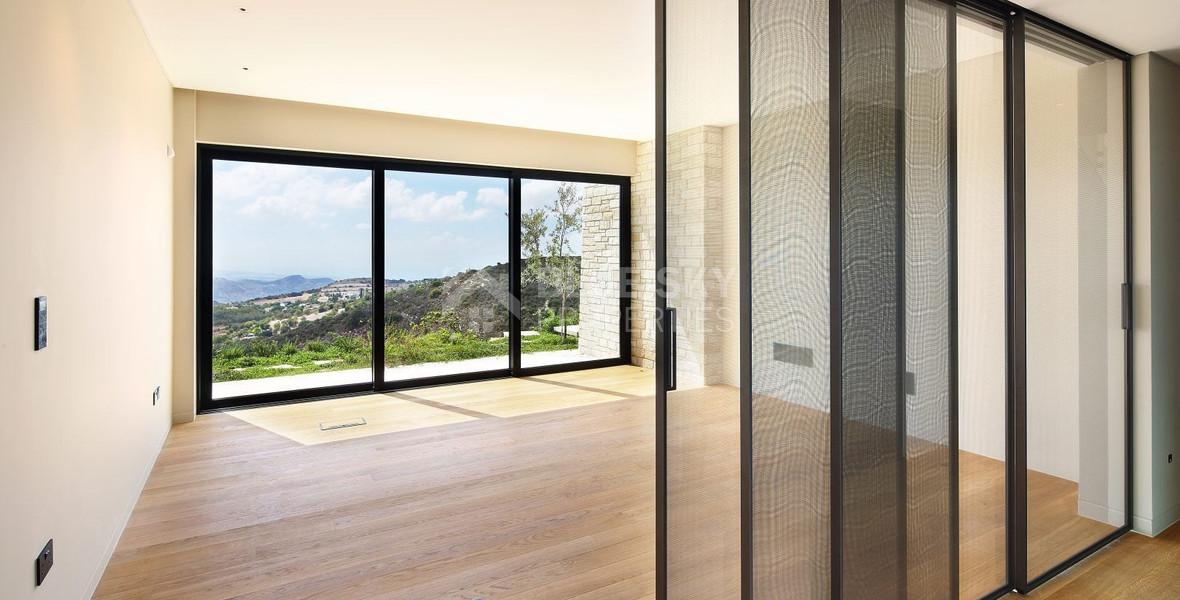 For sale, Luxury Modern three bedroom Villa for Sale in Tsada, Paphos with Panoramic Sea & Mountain Views