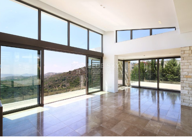 For sale , Luxury Hillside Villa for Sale in Tsada three Bedroom Modern Home with Pool & Panoramic View