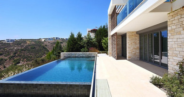 For sale , Luxury Hillside Villa for Sale in Tsada three Bedroom Modern Home with Pool & Panoramic View