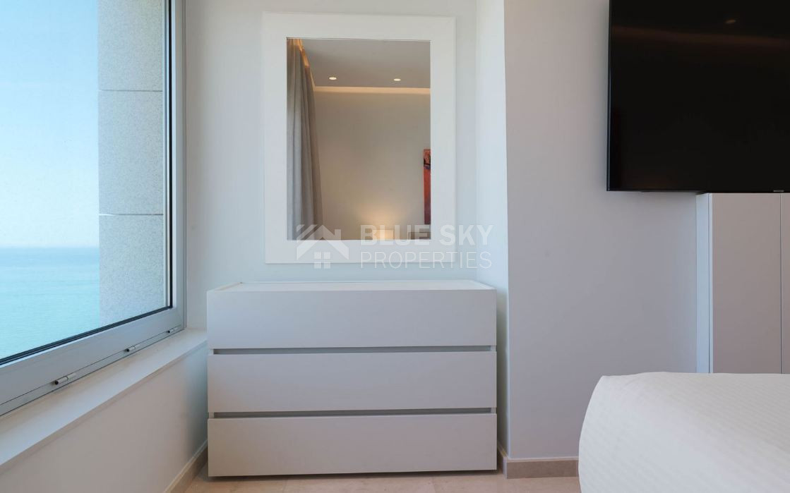 For rent Luxury Three-Bedroom Seafront Apartment | Panoramic Views & Premium Amenities