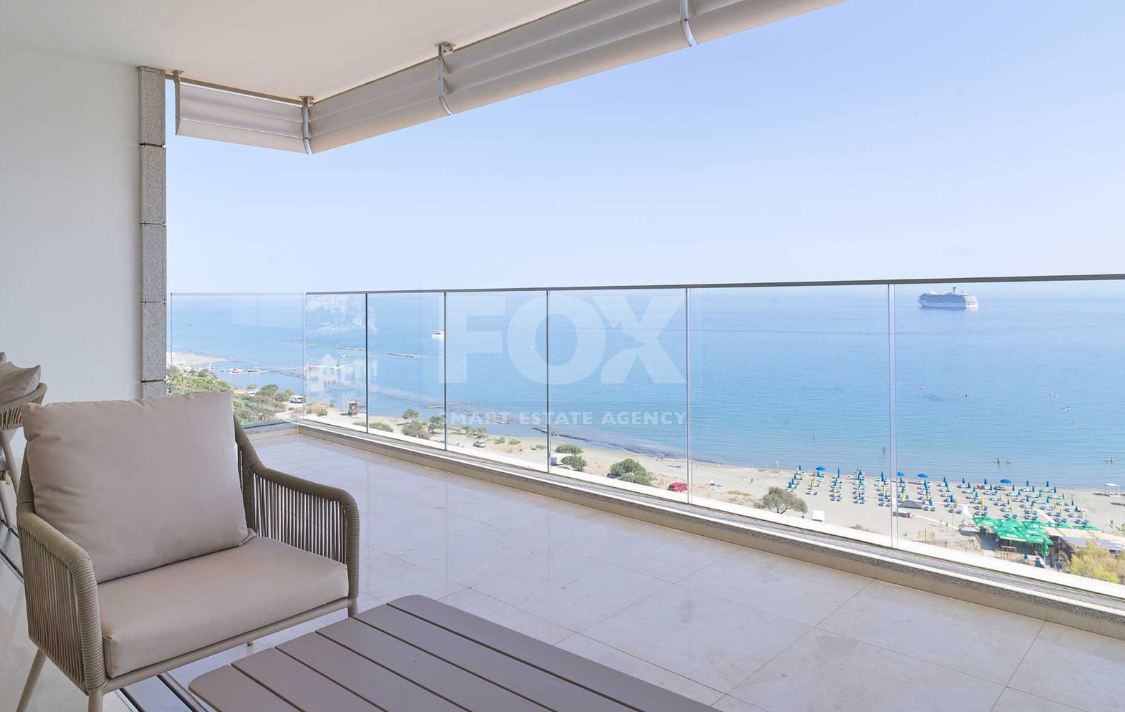 For rent Luxury Three-Bedroom Seafront Apartment | Panoramic Views & Premium Amenities