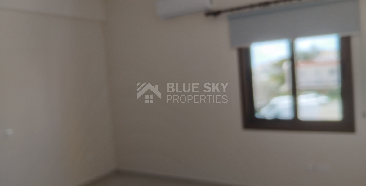 Unfurnished Three Bedroom Home in Peaceful paphos center for rent