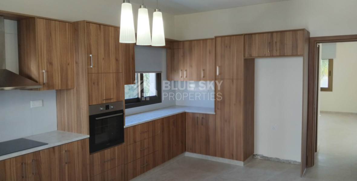 Unfurnished Three Bedroom Home in Peaceful paphos center for rent