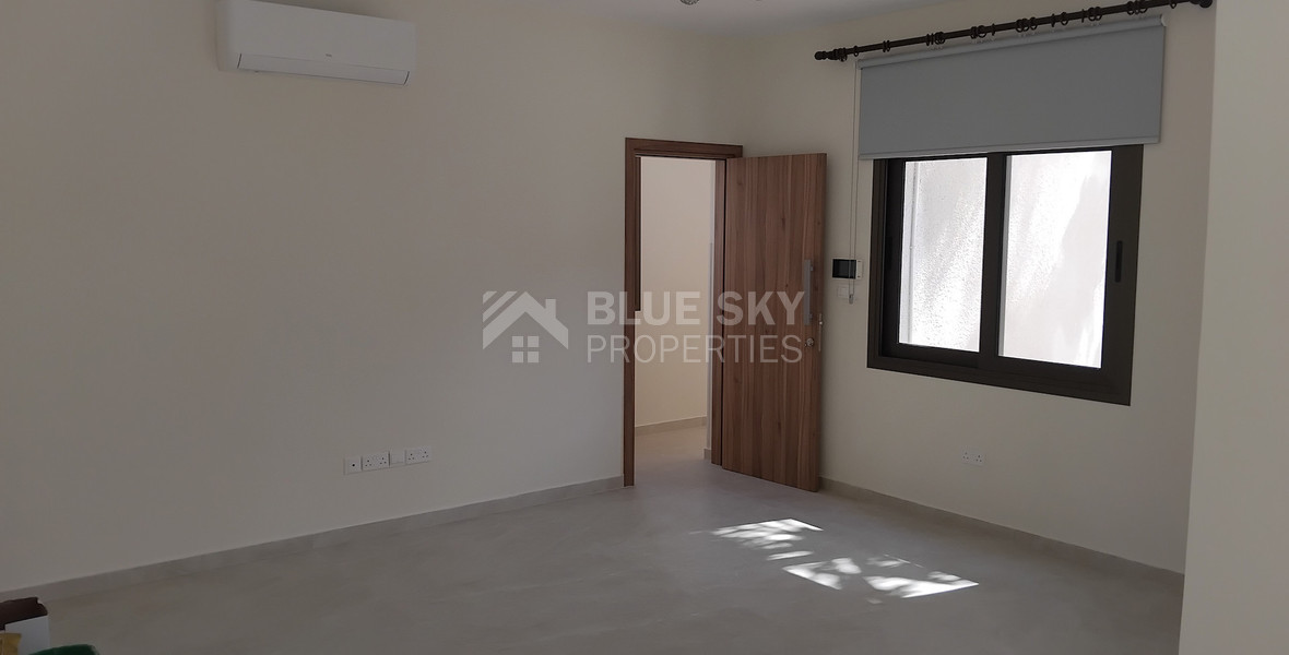 Unfurnished Three Bedroom Home in Peaceful paphos center for rent