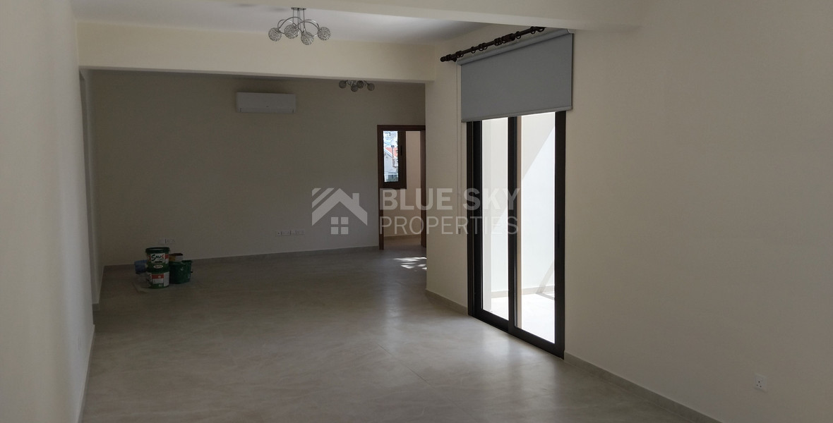 Unfurnished Three Bedroom Home in Peaceful paphos center for rent