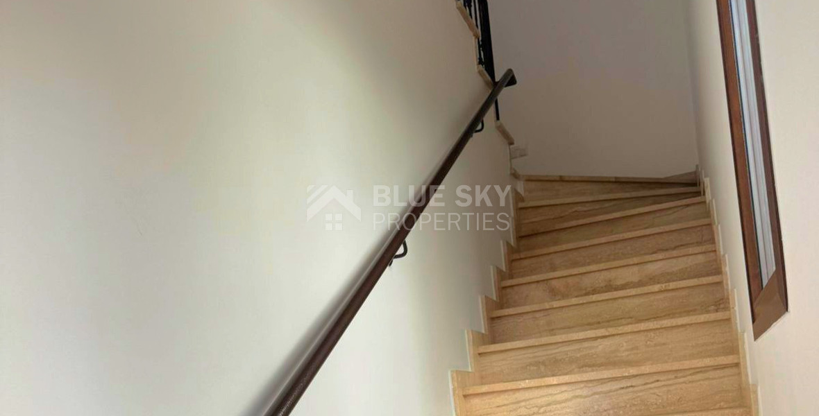 For Rent Spacious Three-Bedroom upper level house in Potamos Germasogeia Limassol