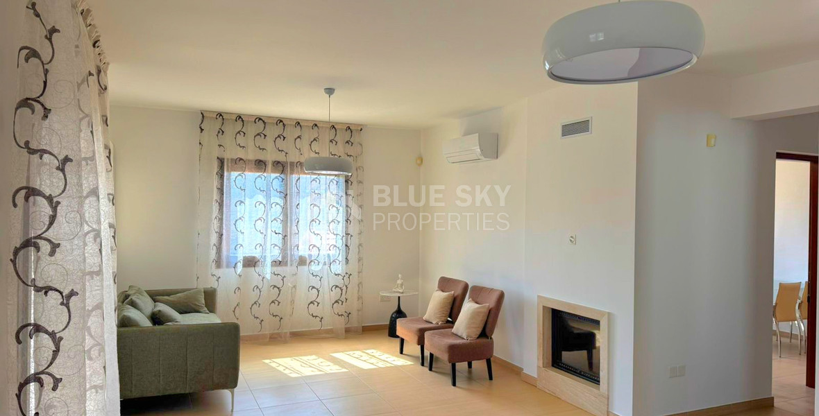 For Rent Spacious Three-Bedroom upper level house in Potamos Germasogeia Limassol