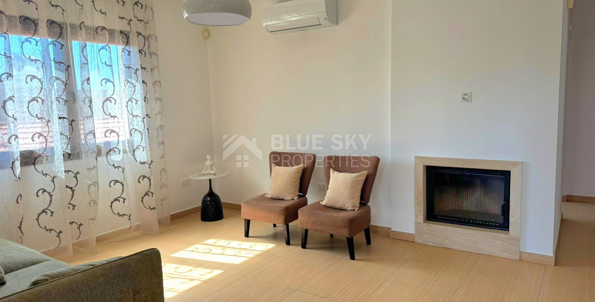 For Rent Spacious Three-Bedroom upper level house in Potamos Germasogeia Limassol