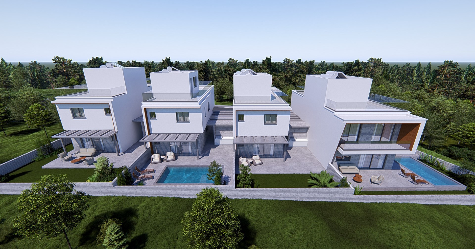 villa de 3 chambres 185 m² Agia Marinouda, Chypre