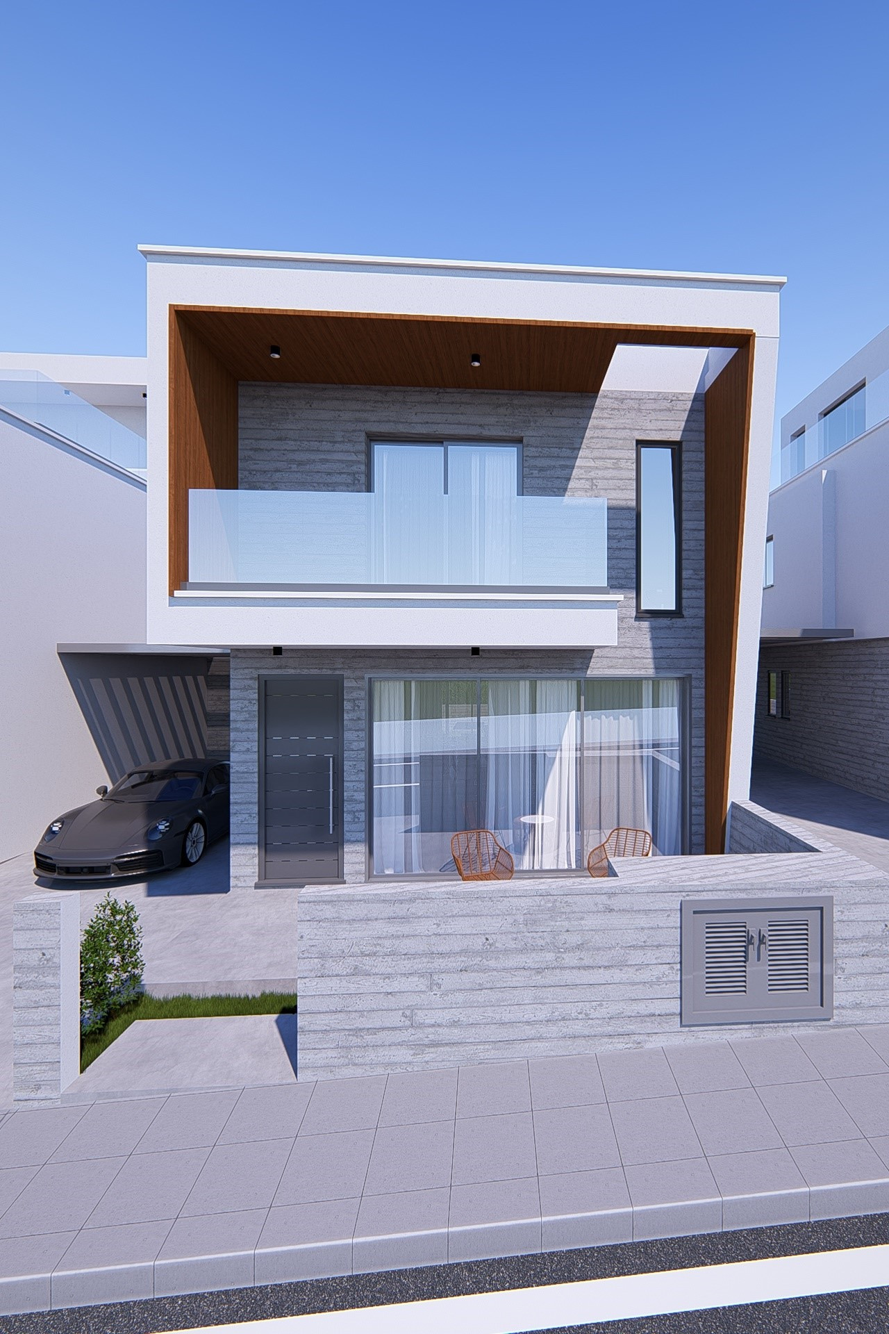 villa de 3 chambres 185 m² Agia Marinouda, Chypre