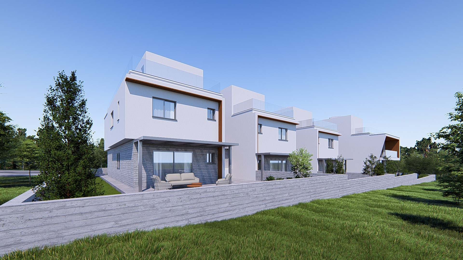 villa de 3 chambres 185 m² Agia Marinouda, Chypre