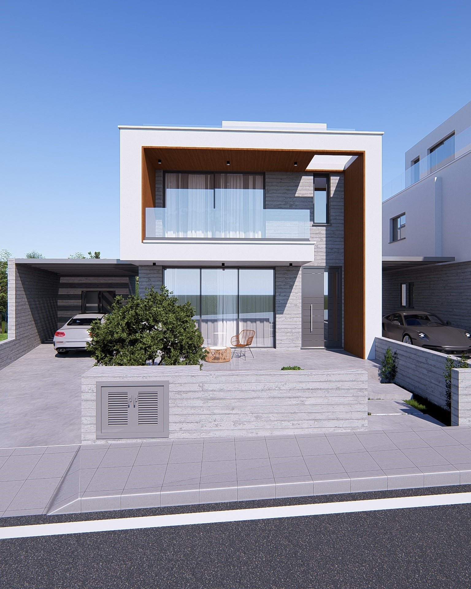 villa de 3 chambres 185 m² Agia Marinouda, Chypre