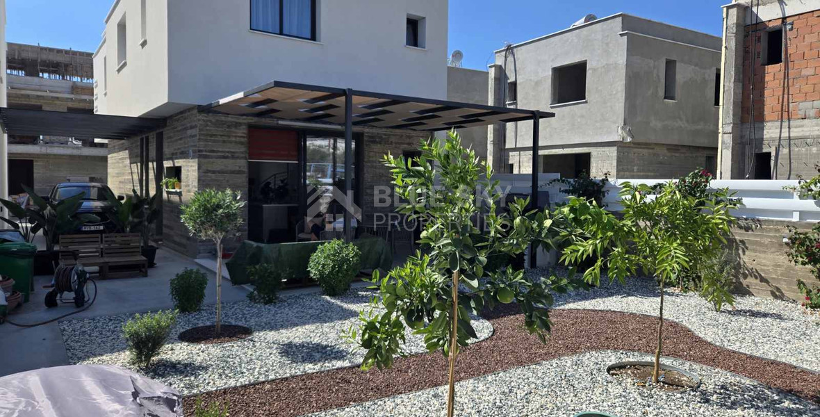 For sale, detached three Bedroom Villas in Yeroskipou, Paphos – Peaceful & Modern