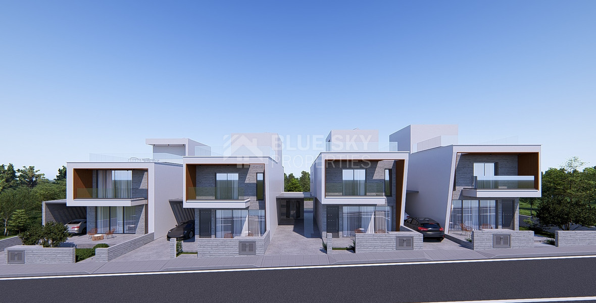 Spacious Three-Bedroom Detached Villas for Sale in Paphos, Yeroskipou Community