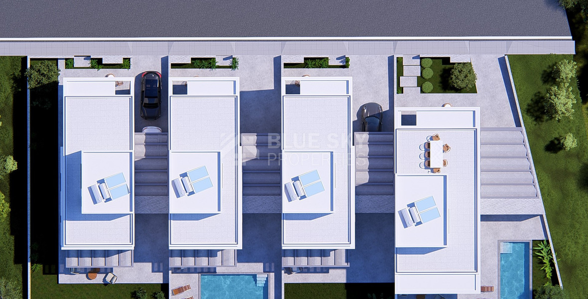 Spacious Three-Bedroom Detached Villas for Sale in Paphos, Yeroskipou Community