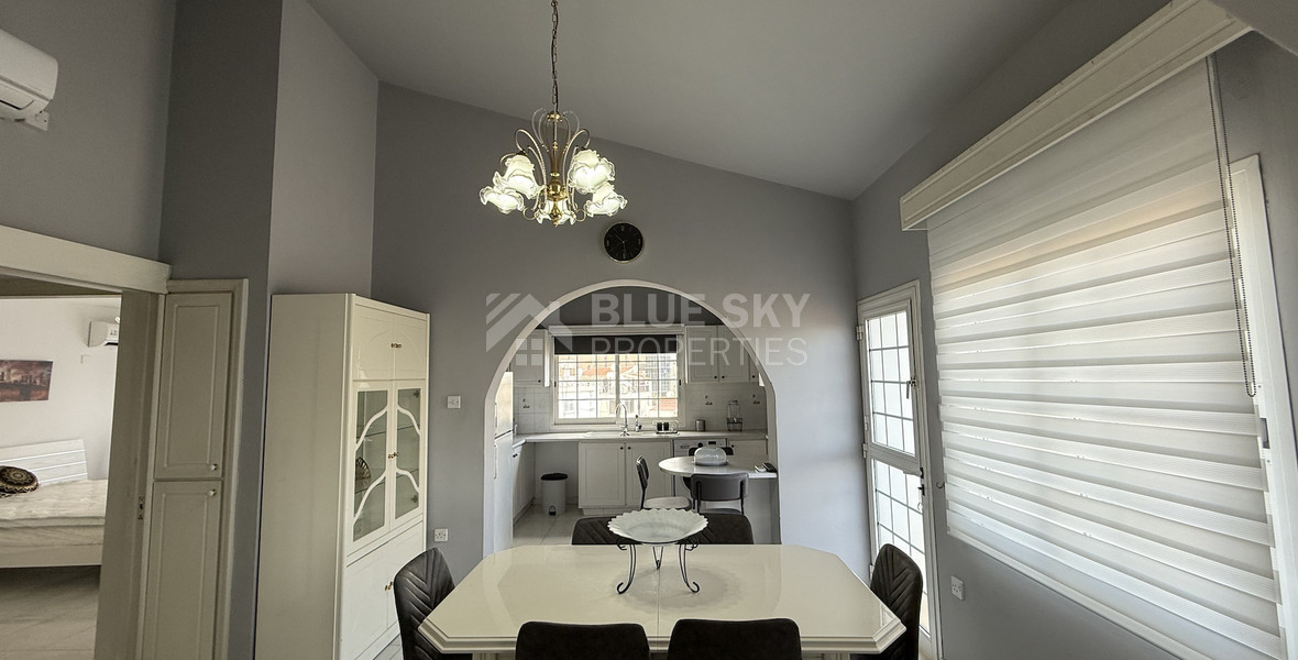 FOR RENT UPPER LEVEL TWO BEDROOM APARTMENT IN MESA GEITONIA