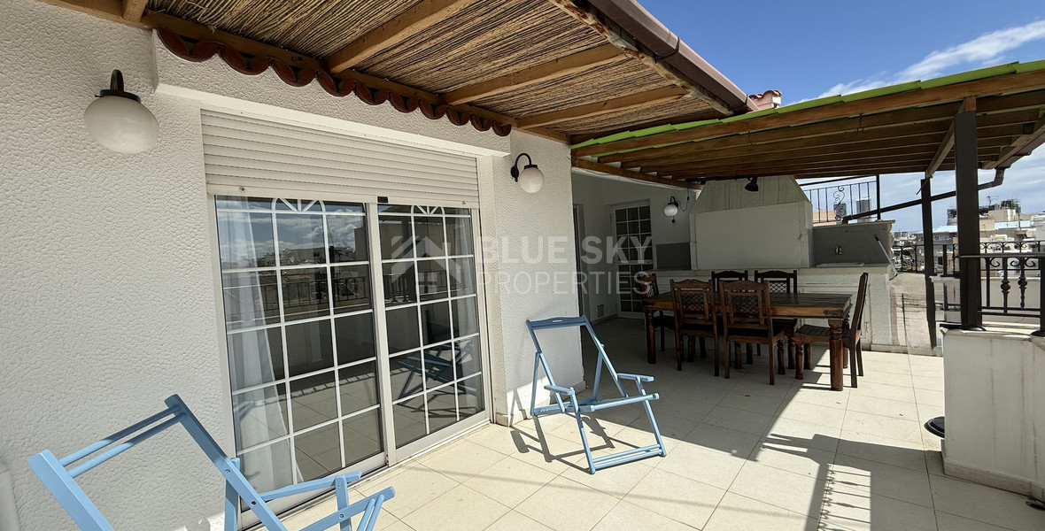 FOR RENT UPPER LEVEL TWO BEDROOM APARTMENT IN MESA GEITONIA