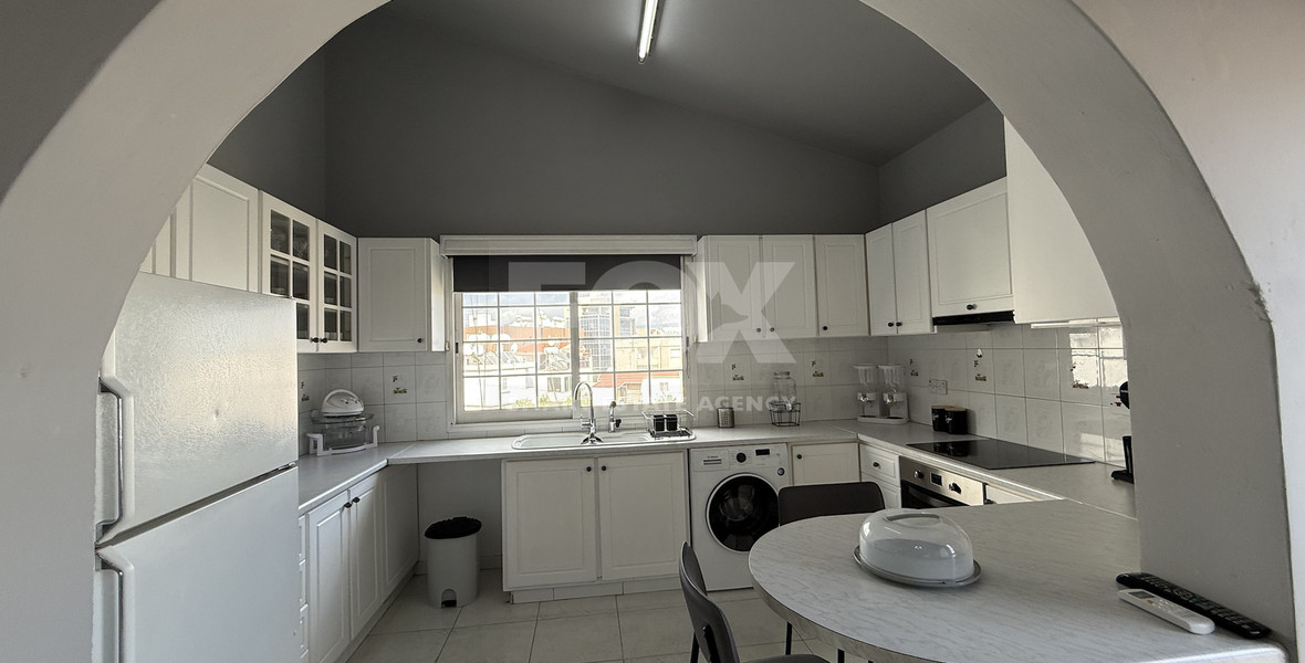 FOR RENT UPPER LEVEL TWO BEDROOM APARTMENT IN MESA GEITONIA