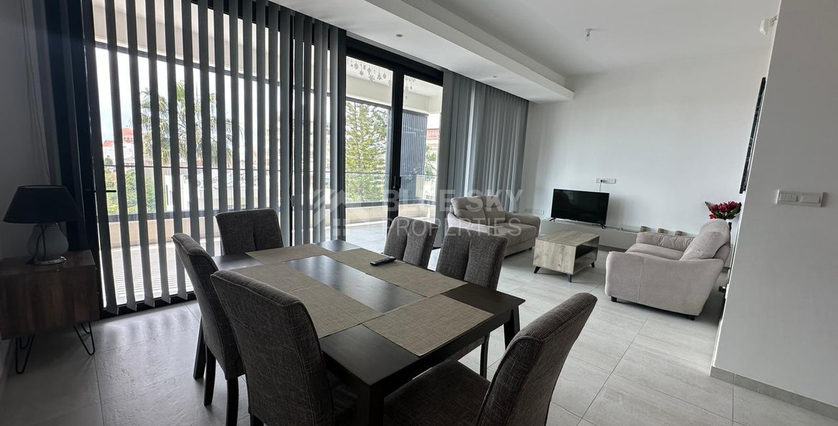 Luxury Three-Bedroom Apartment for Rent in Mesa Geitonia, Limassol
