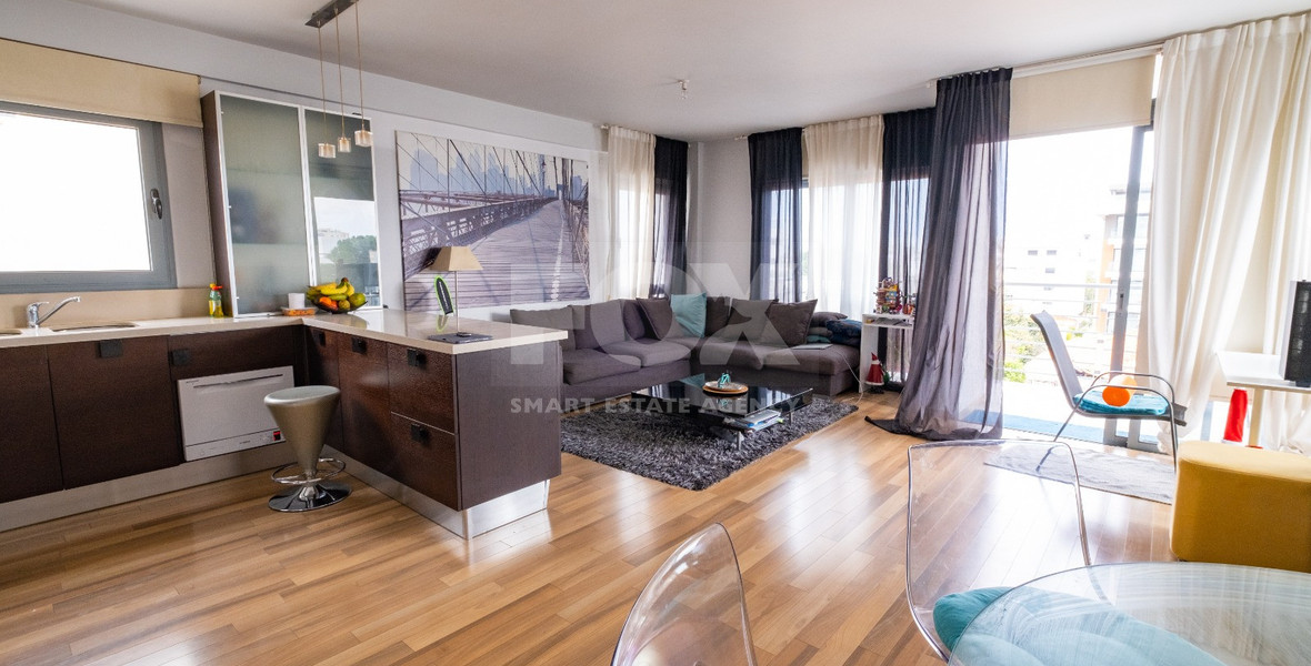 Stylish Two-Bedroom for Rent in the Heart of Limassol City Centre: Including Utilities and Common Expenses