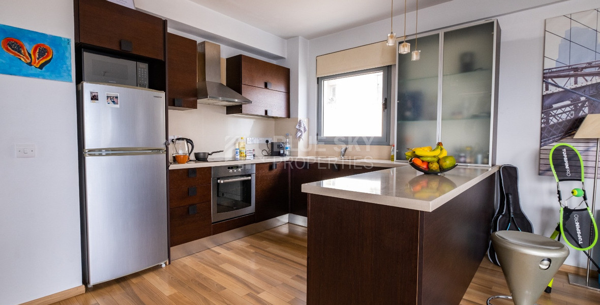 Stylish Two-Bedroom for Rent in the Heart of Limassol City Centre: Including Utilities and Common Expenses