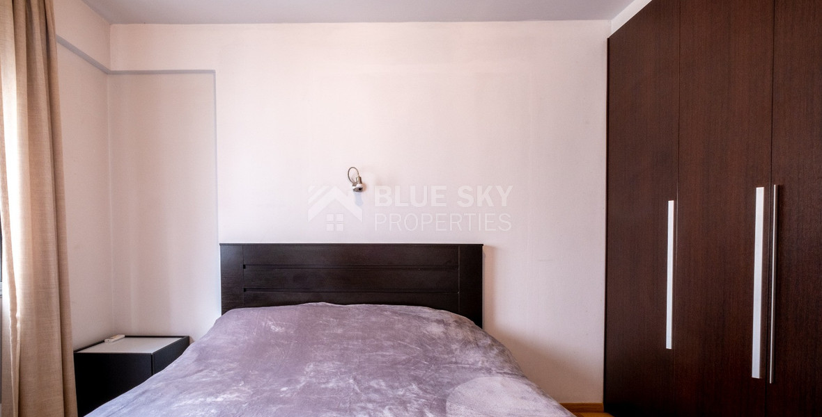 Stylish Two-Bedroom for Rent in the Heart of Limassol City Centre: Including Utilities and Common Expenses