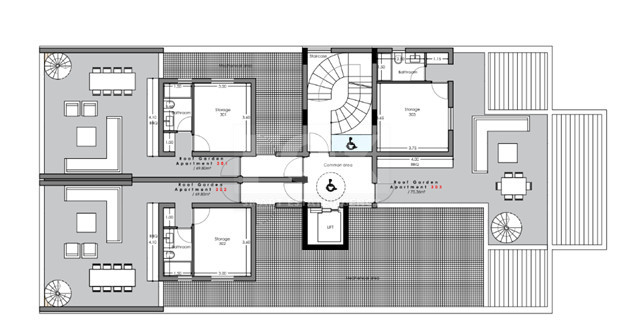 Luxury Top-Floor 2-Bedroom Apartment with Private Roof Garden For Sale in Agios Athanasios