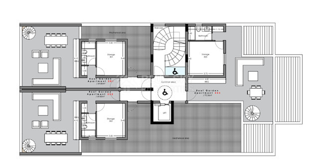 Luxury Top-Floor 2-Bedroom Apartment with Private Roof Garden For Sale in Agios Athanasios