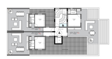 Exclusive Top-Floor 2-Bedroom Apartment with Expansive Roof Garden For Sale in Agios Athanasios