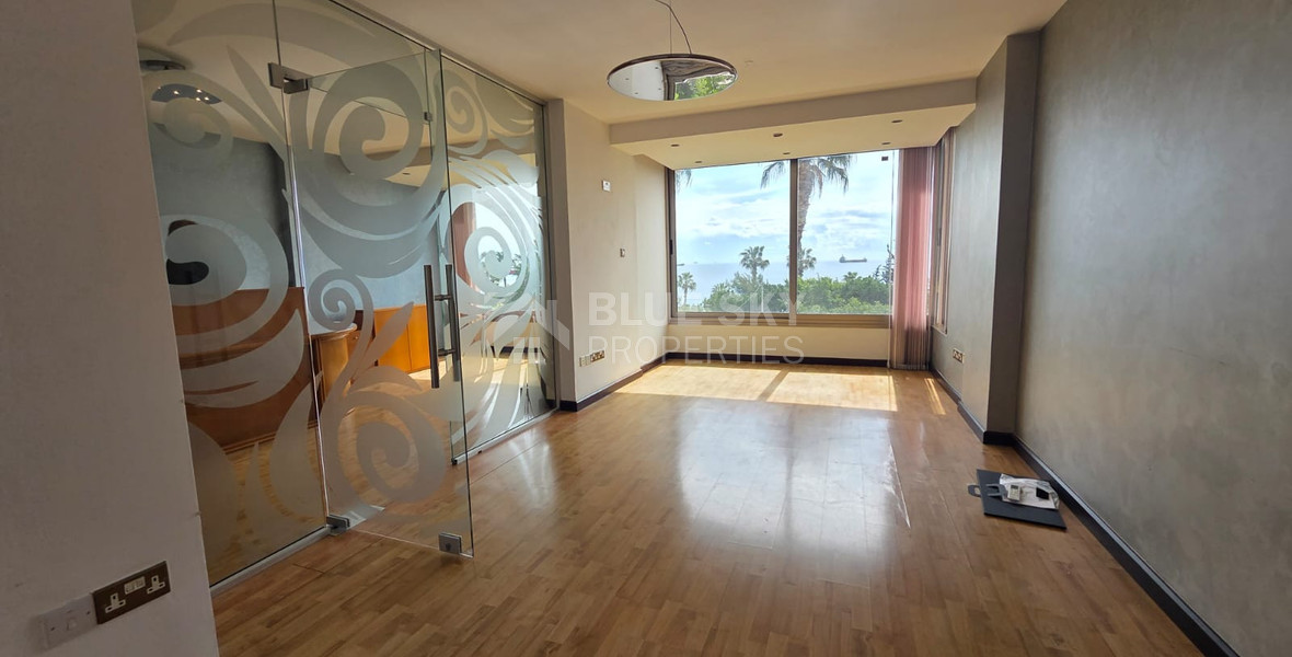 Office with Sea View for rent on the coastal road, Agia Napa, Limassol