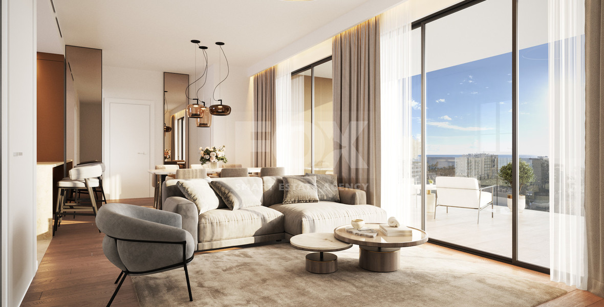 Stylish Two-Bed Apartment Near Seafront in Limassol – Walking distance  to the Beach