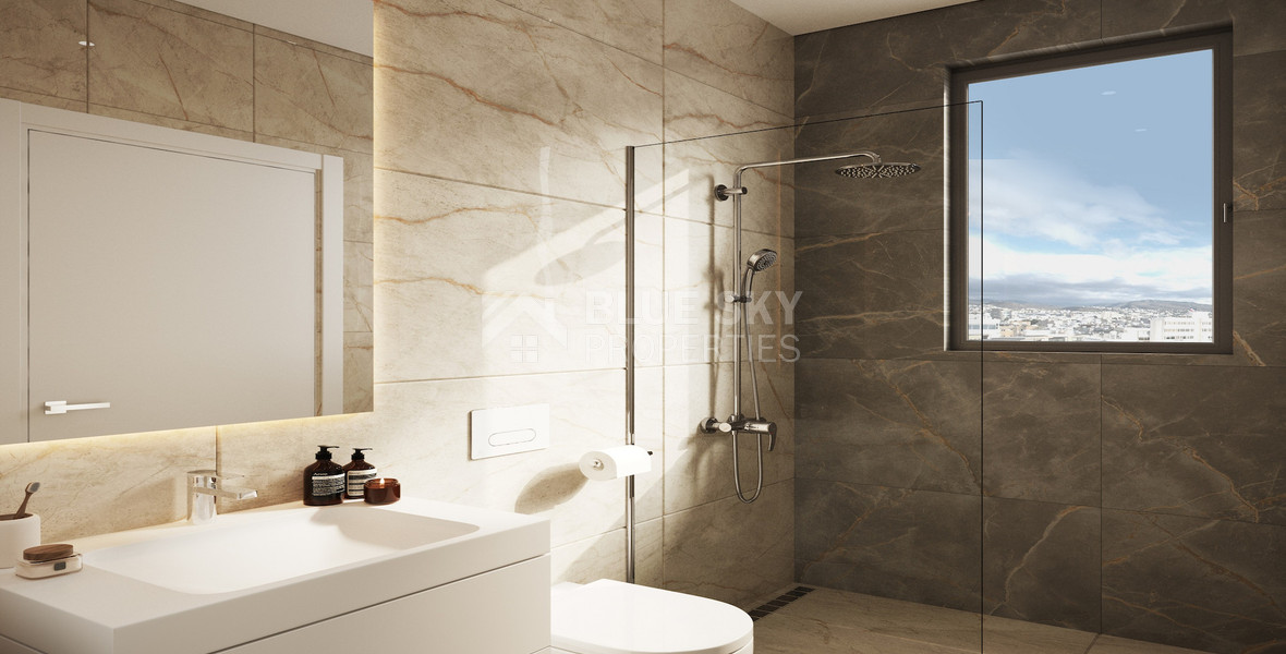 Stylish Two-Bed Apartment Near Seafront in Limassol – Walking distance  to the Beach