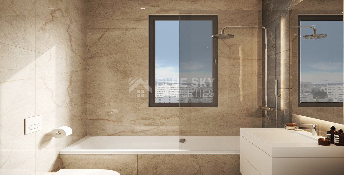 Stylish Two-Bed Apartment Near Seafront in Limassol – Walking distance  to the Beach