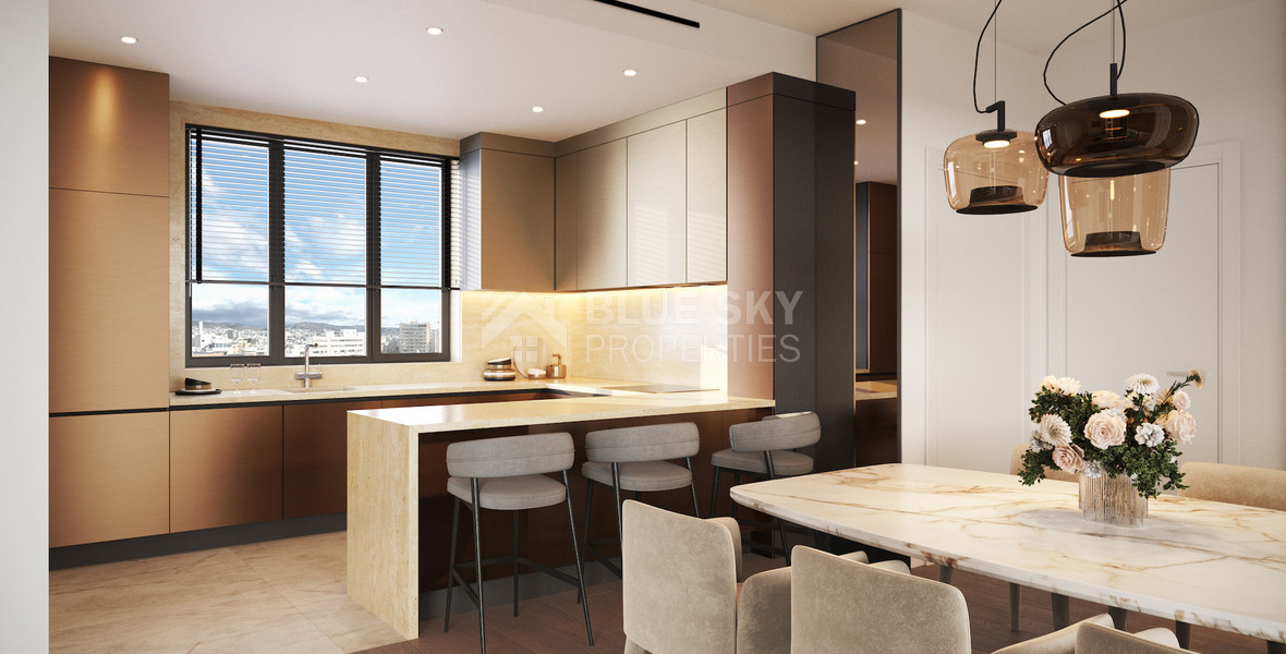 Stylish Three-Bed Apartment Near Seafront in Limassol – Walking distance  to the Beach