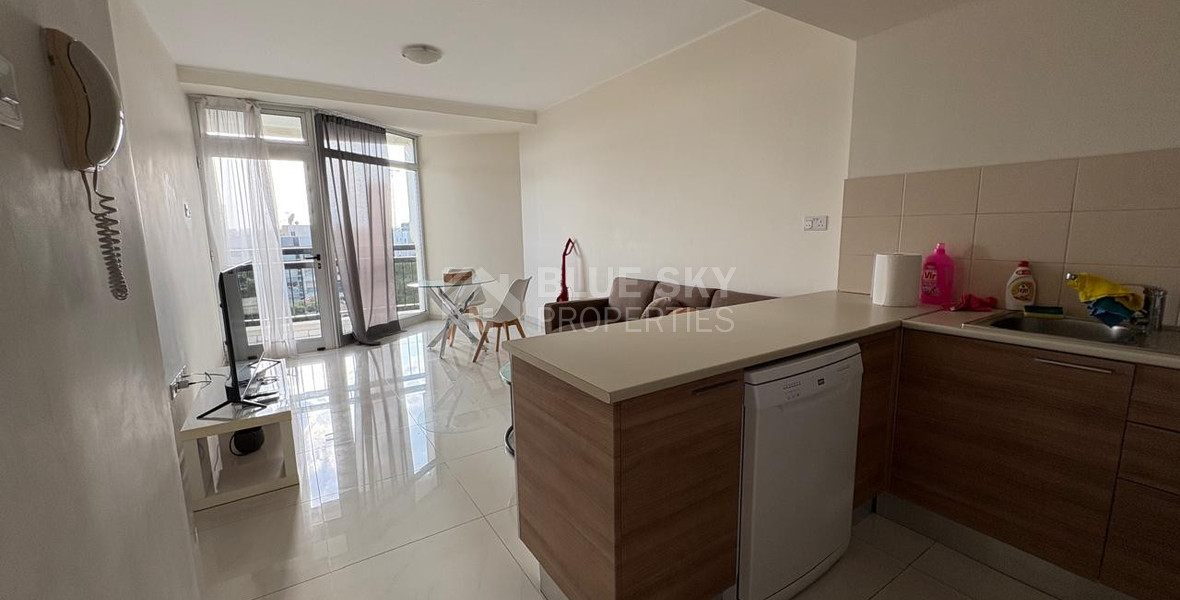 Stylish 1-Bedroom Seafront Apartment for Rent – Agios Tychonas Tourist Area