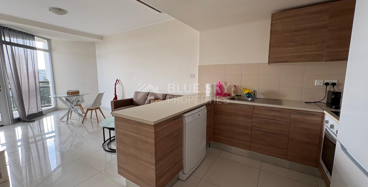 Stylish 1-Bedroom Seafront Apartment for Rent – Agios Tychonas Tourist Area