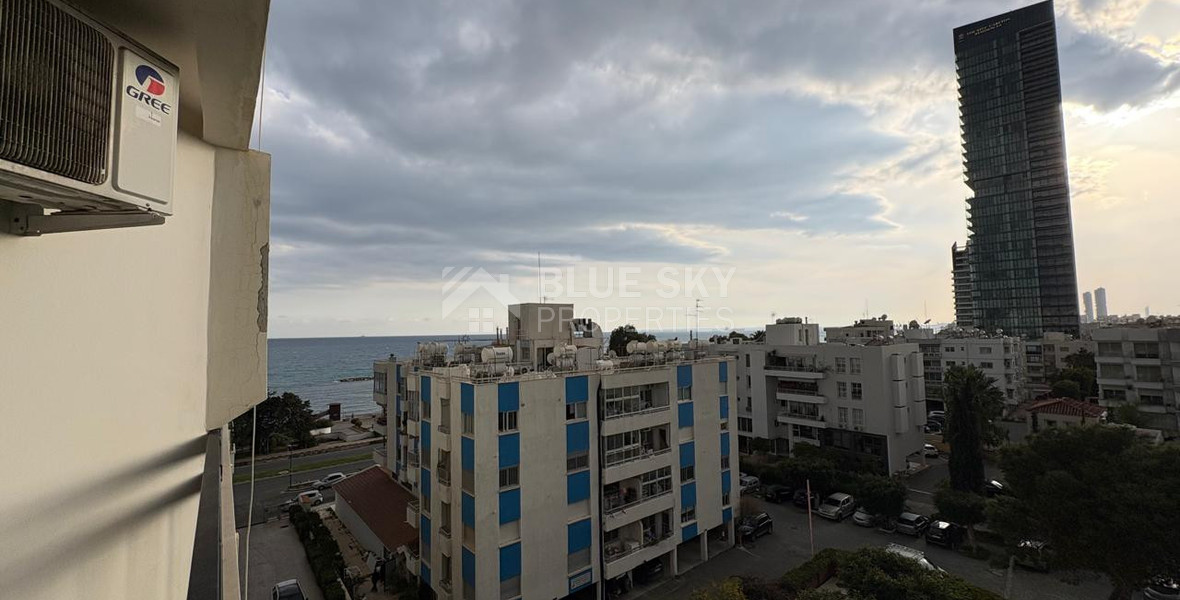 Stylish 1-Bedroom Seafront Apartment for Rent – Agios Tychonas Tourist Area