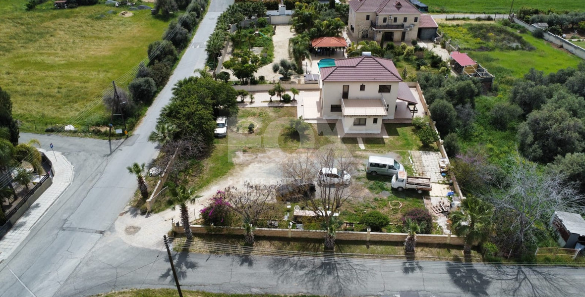 Detached House for Sale in Ypsonas: Big Plot with Partial Sea Views