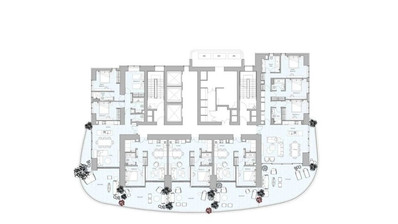 Elegant Seafront Living in Limassol – Investment Opportunity: Complete 5th Floor Residential Package for Sale in Limassol