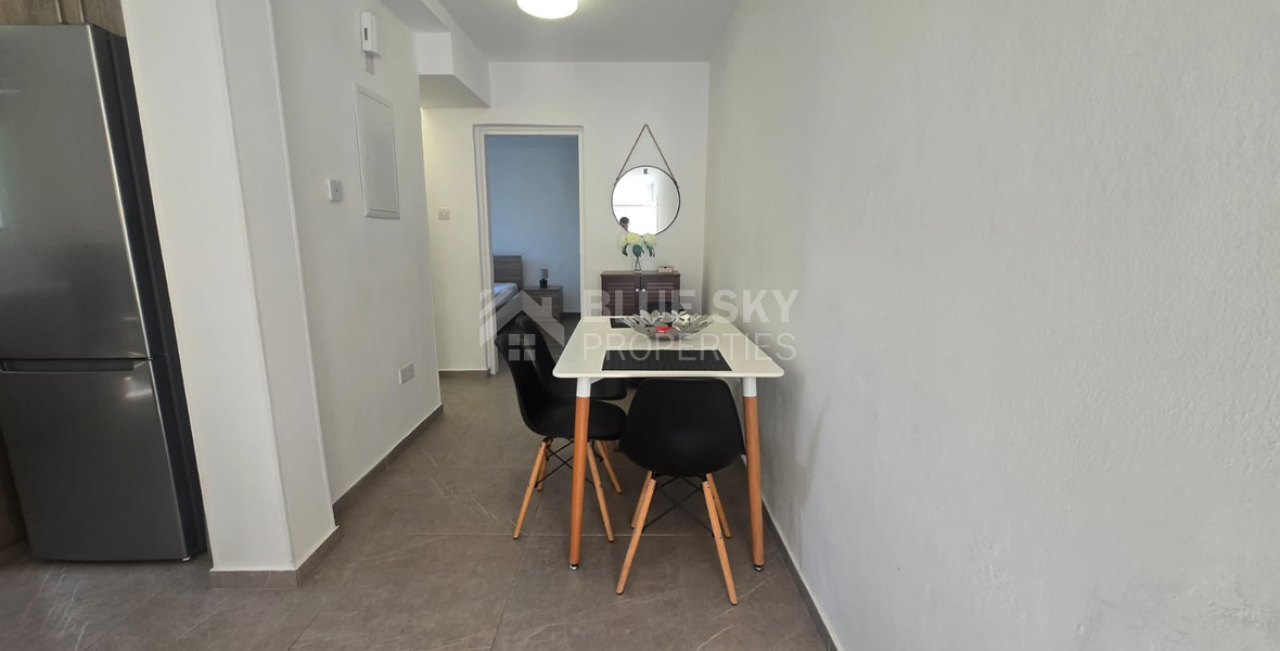 One-Bedroom Fully Renovated Apartment for Rent in Mesa Geitonia: Incl. Internet & Common Expenses