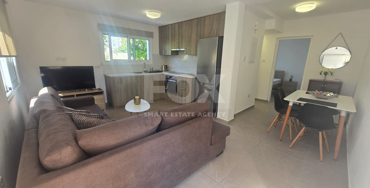 One-Bedroom Fully Renovated Apartment for Rent in Mesa Geitonia: Incl. Internet & Common Expenses