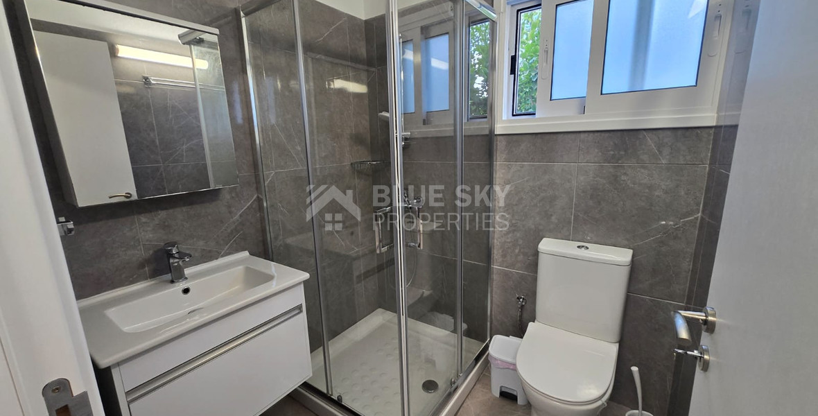 One-Bedroom Fully Renovated Apartment for Rent in Mesa Geitonia: Incl. Internet & Common Expenses