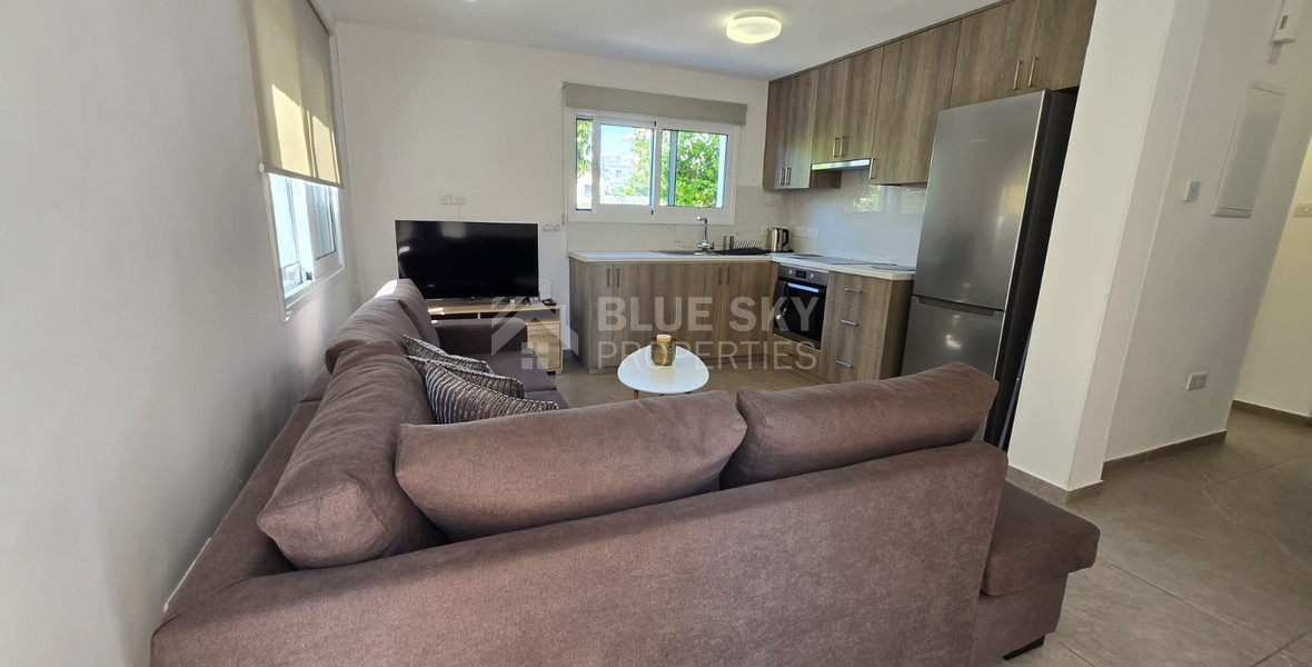 One-Bedroom Fully Renovated Apartment for Rent in Mesa Geitonia: Incl. Internet & Common Expenses