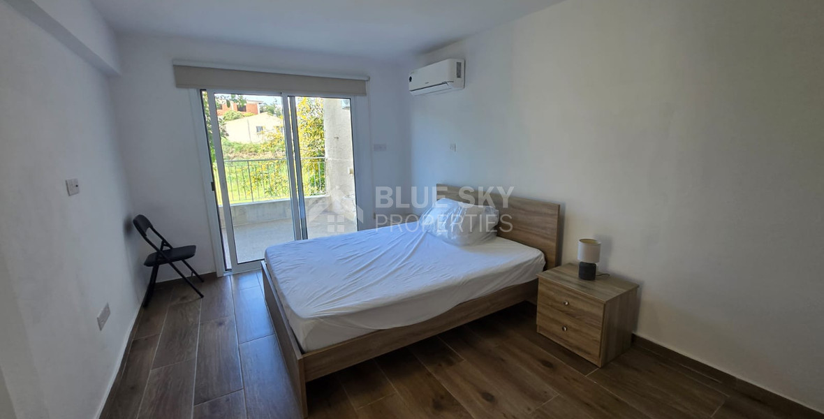 One-Bedroom Fully Renovated Apartment for Rent in Mesa Geitonia: Incl. Internet & Common Expenses