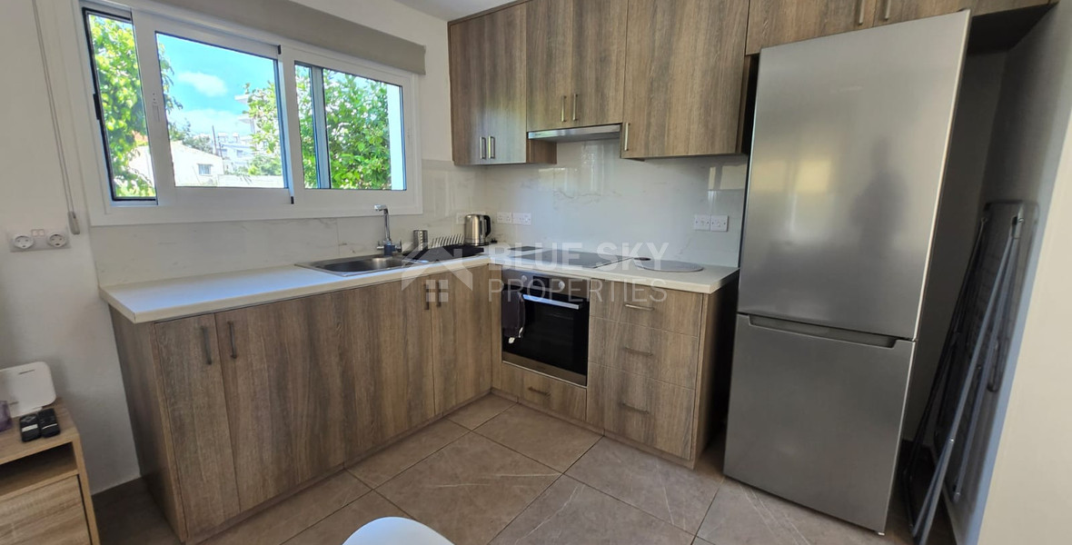 One-Bedroom Fully Renovated Apartment for Rent in Mesa Geitonia: Incl. Internet & Common Expenses