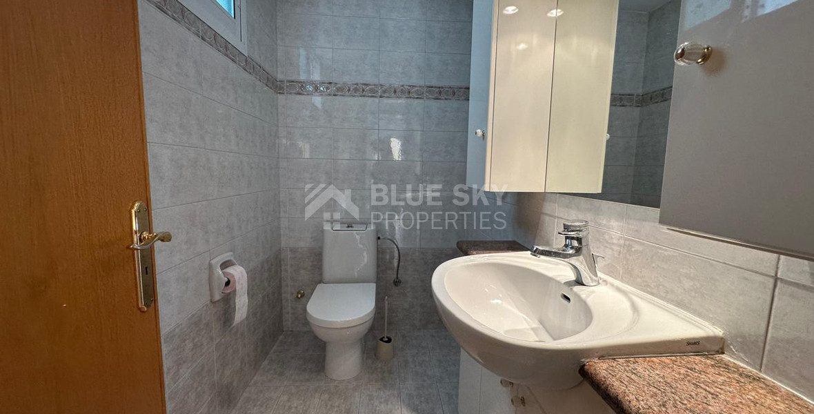 For Rent: Spacious Three-Bedroom Apartment in Tsireio, Limassol – Ideal Location & Comfort